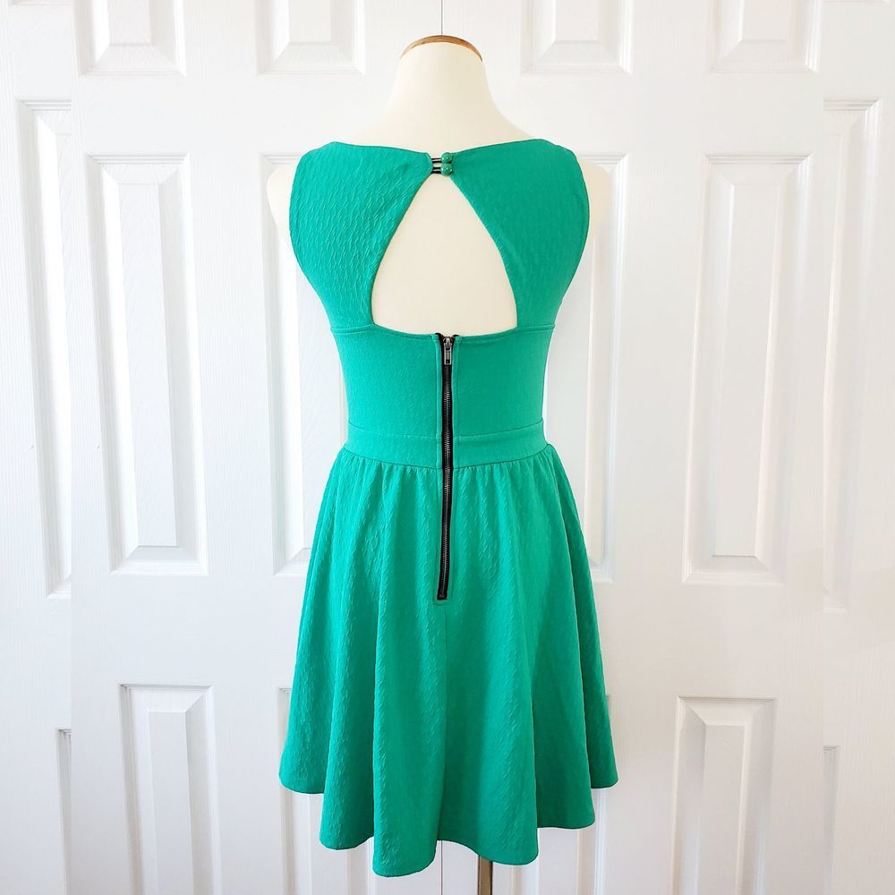 Material Girl Bow Cutout Sleeveless Dress - Picture 3 of 4